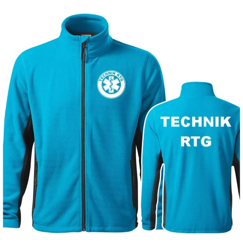 Polar męski z logo na sercu i plecach z haftem TECHNIK RTG 220 gm² Frosty 527 polar męski WSZYSTKIE KOLORY (1).webp