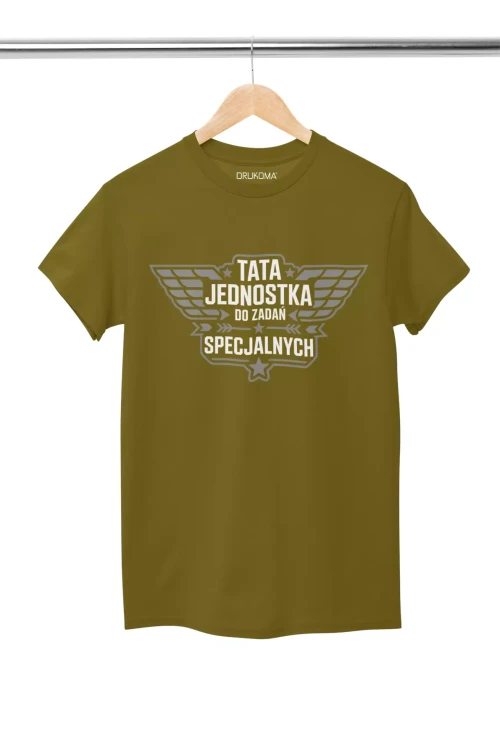 KOSZULKA dla Taty na Dzień Ojca z napisem TATA JEDNOSTKA DO ZADAŃ SPECJALNYCH (4).webp
