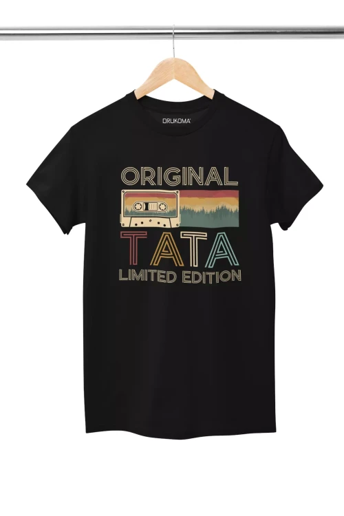 KOSZULKA dla Taty na Dzień Ojca z napisem ORIGINAL TATA LIMITED EDITION (3).webp