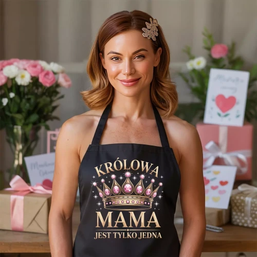 FARTUCH NA DZIEŃ MATKI dla mamy PREZENT Z NAPISEM NAJLEPSZA MAMA NA CAŁYM ŚWIECIE (2).webp
