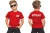 Koszulka – kolor czerwony – dziecięca z krótkim rękawem z logo na sercu i plecach unisex z haftem logo OSP 160 g Basic138 koszulka krótki rękaw (2).webp