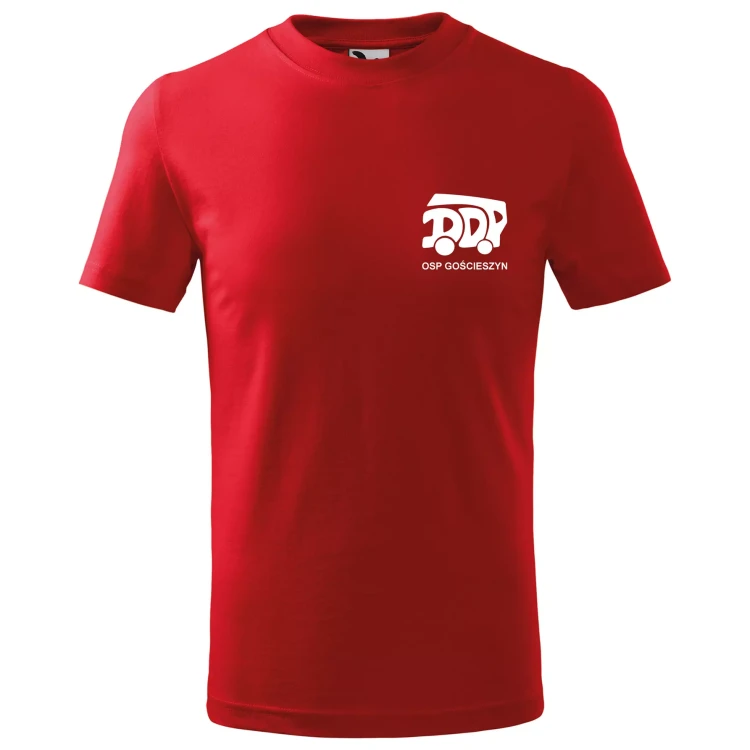 Koszulka dziecięca z krótkim rękawem z logo DDP na sercu i NAPISEM na plecach (6).webp
