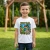 Koszulka dziecięca Z MINECRAFTEM I WŁASNYM IMIENIEM kolor biały (9).webp