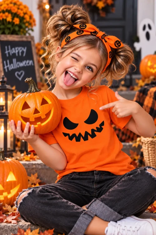 Psotliwa dynia na Halloween.webp