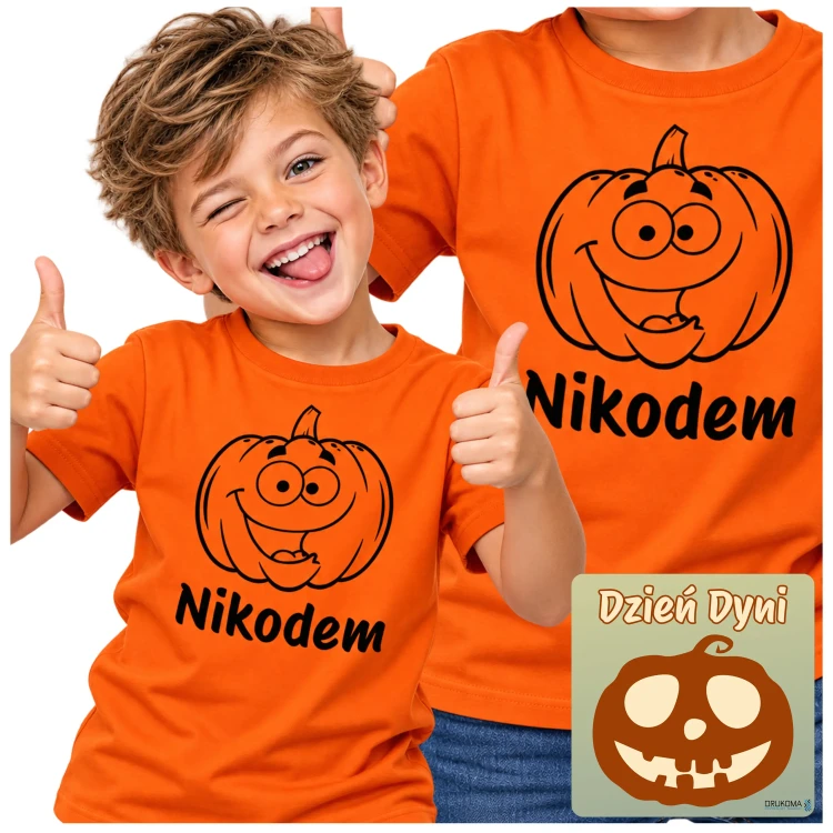 KOSZULKA NA DZIEŃ DYNI Z WŁASNYM IMIENIEM + NAKLEJKI (2).webp