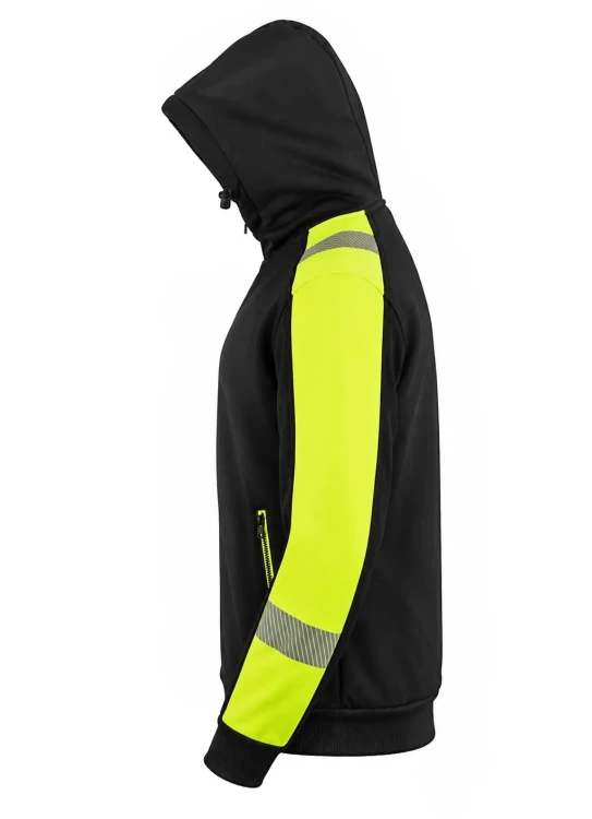 Bluza HV PULSE SWHV500 Black / Gold Fluor – bok