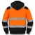 Bluza HV SIGNAL SWHV450 Orange Fluor / Black – tył