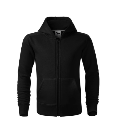 Malfini Trendy Zipper 412 – 01 czarny – przód