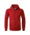 Malfini Trendy Zipper 412 – 07 czerwony – przód