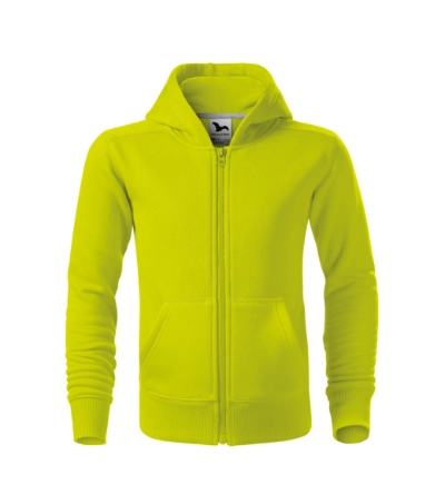 Malfini Trendy Zipper 412 – 62 limonka – przód