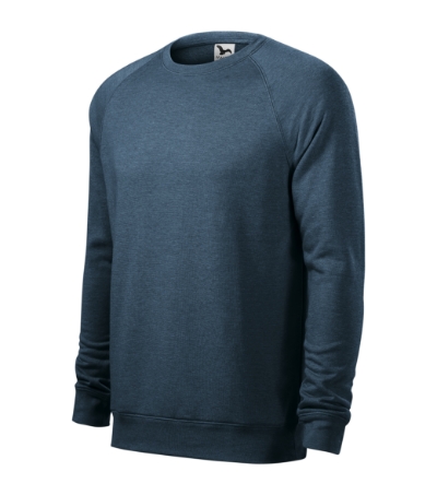 Malfini Merger 415 – M2 ciemny denim melanż – przód i bok