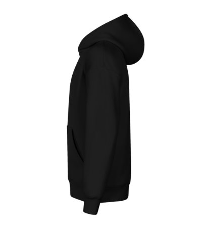 Malfini Vibe Hoodie 431 – 01 czarny – bok