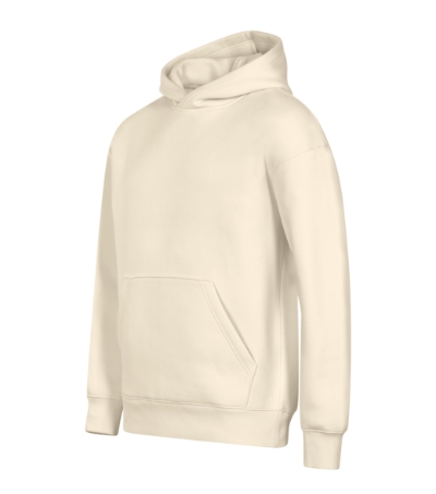 Malfini Vibe Hoodie 431 – 21 migdałowy – przód i bok