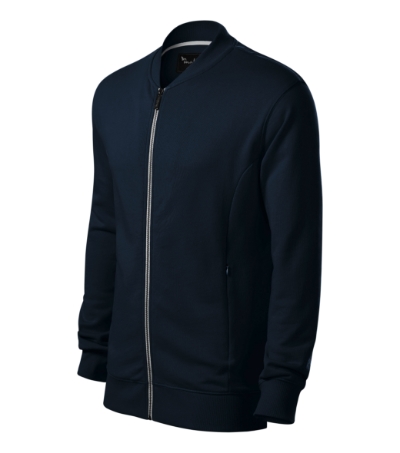 Malfini Premium Bomber 453 – 02 granatowy – przód i bok