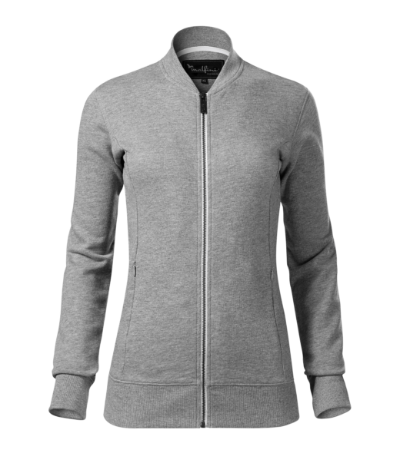 Malfini Premium Bomber 454 – 12 ciemnoszary melanż – przód