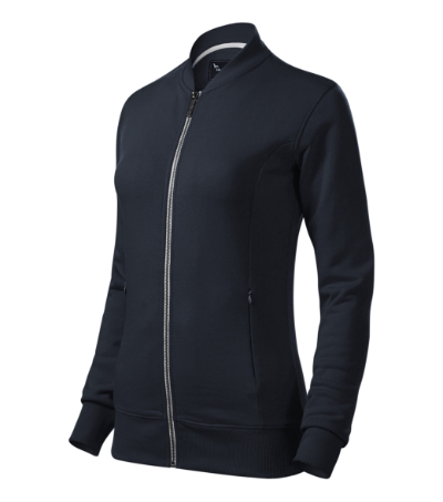 Malfini Premium Bomber 454 – 77 dark navy – przód i bok