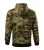Malfini Camo Zipper C19 – 33 camouflage brown – tył