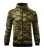 Malfini Camo Zipper C19 – 34 camouflage green – przód