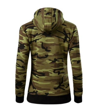 Malfini Camo Zipper C20 – 34 camouflage green – tył
