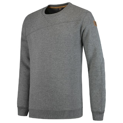 Tricorp Premium Sweater T41 – TD stone melange – przód i bok