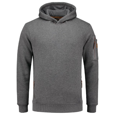 Tricorp Premium Hooded Sweater T42 – TD stone melange – przód