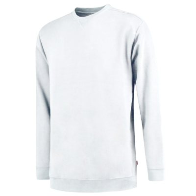 Tricorp Sweater Washable 60 °C T43 – T0 biały – przód i bok