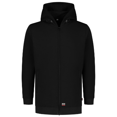 Tricorp Hooded Sweat Jacket Washable 60°C T44 – T1 czarny – przód