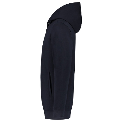 Tricorp Hooded Sweat Jacket Washable 60°C T44 – T2 granatowy – bok
