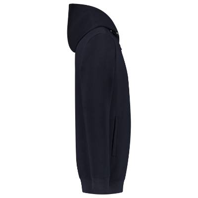 Tricorp Hooded Sweat Jacket Washable 60°C T44 – T2 granatowy – bok