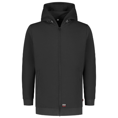 Tricorp Hooded Sweat Jacket Washable 60°C T44 – T4 ciemnoszary – przód