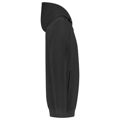 Tricorp Hooded Sweat Jacket Washable 60°C T44 – T4 ciemnoszary – bok