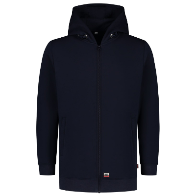 Tricorp Hooded Sweat Jacket Washable 60°C T44 – T8 ink – przód