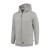 Tricorp Hooded Sweat Jacket Washable 60°C T44 – TG grey melange – przód i bok