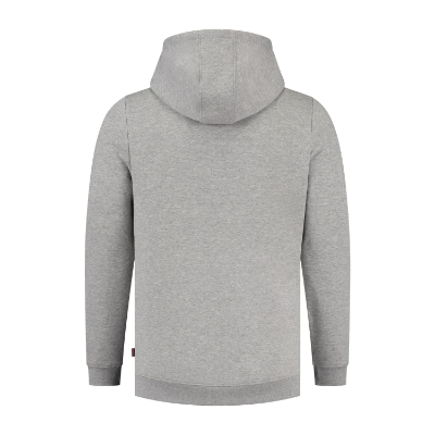 Tricorp Hooded Sweat Jacket Washable 60°C T44 – TG grey melange – tył
