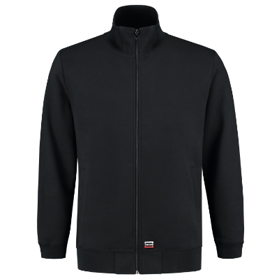 Tricorp Sweat Jacket Washable 60 °C T45 – T1 czarny – przód
