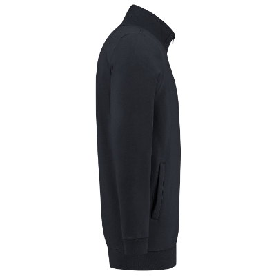 Tricorp Sweat Jacket Washable 60 °C T45 – T2 granatowy – bok