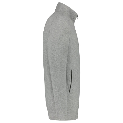 Tricorp Sweat Jacket Washable 60 °C T45 – TG grey melange – bok