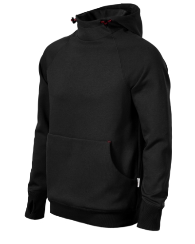 Rimeck Vertex Hoodie W43 – 01 czarny – przód i bok