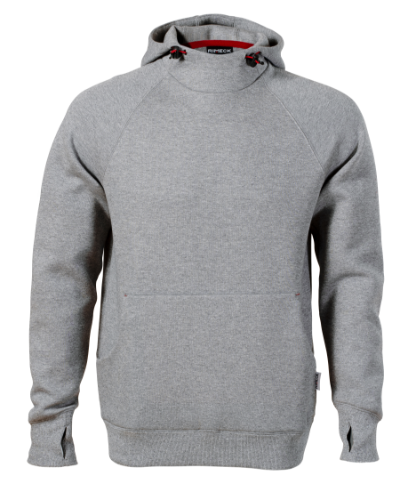 Rimeck Vertex Hoodie W43 – 12 ciemnoszary melanż – przód