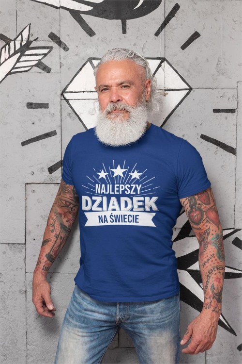 OSZULKA DLA DZIADKA NA PREZENT Z NAPISEM NAJLEPSZY DZIADEK NA ŚWIECIE GRANATOWA 2.jpg