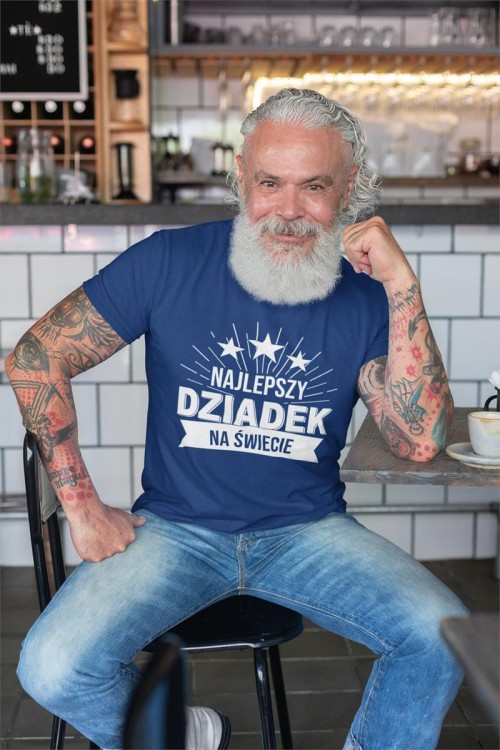 OSZULKA DLA DZIADKA NA PREZENT Z NAPISEM NAJLEPSZY DZIADEK NA ŚWIECIE GRANATOWA 4.jpg
