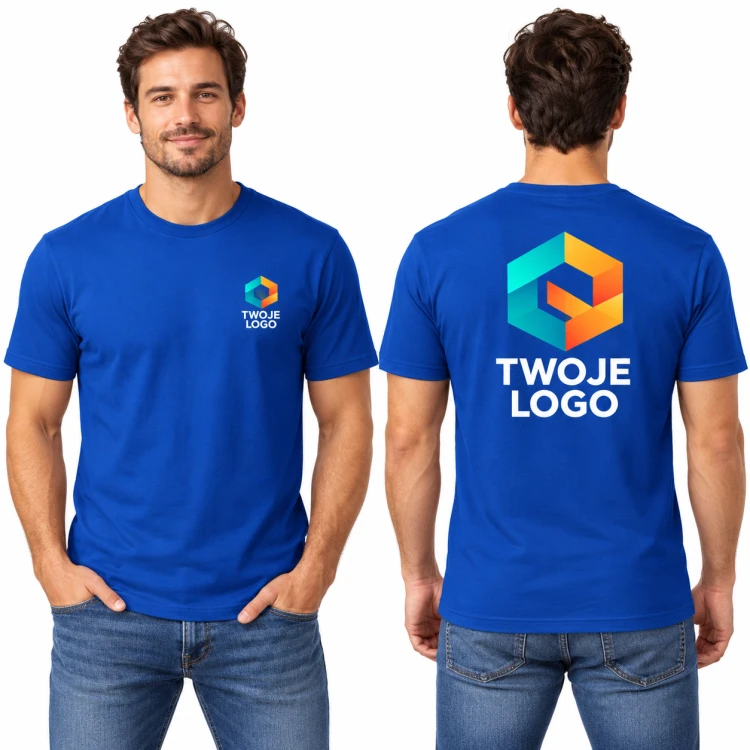 Rimeck Base R06 chabrowy 05 (brand label) rb – model z nadrukiem logo na sercu i plecach, przód i tył