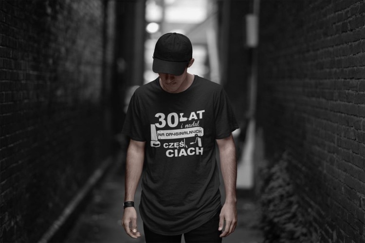 Koszulka na urodziny 30 lat i nadal na oryginalnych częściach 2.jpg