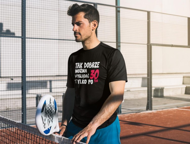 Koszulka na urodziny na 30 trzydziestkę z napisem Tak dobrze można wyglądać tylko po 30tce 2.jpg