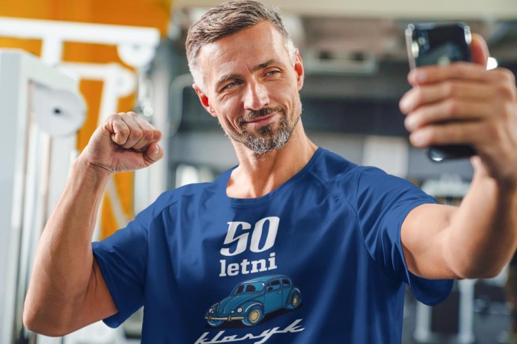 Koszulka na urodziny na 50 pięćdziesiąte urodziny z napisem 50 letni klasyk