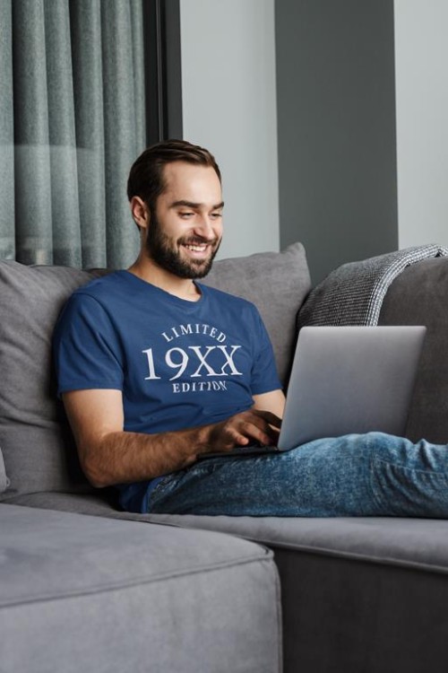 Koszulka na urodziny z dowolną datą z napisem *data* Limited Edition