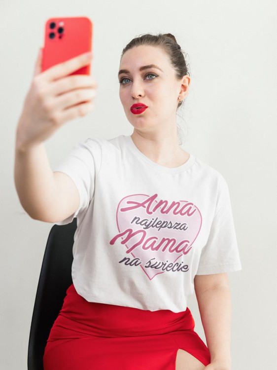 K oszulka dla mamy z imieniem Mamy , Najlepsza Mama na świecie 43.jpg