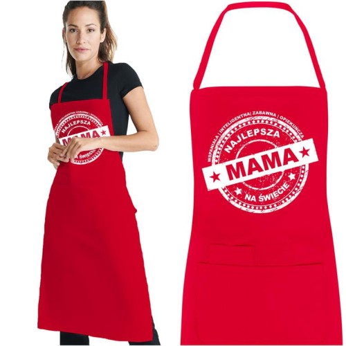 Fartuch dla Mamy na prezent na Dzień Matki Najlepsza Mama na Świecie.jpg