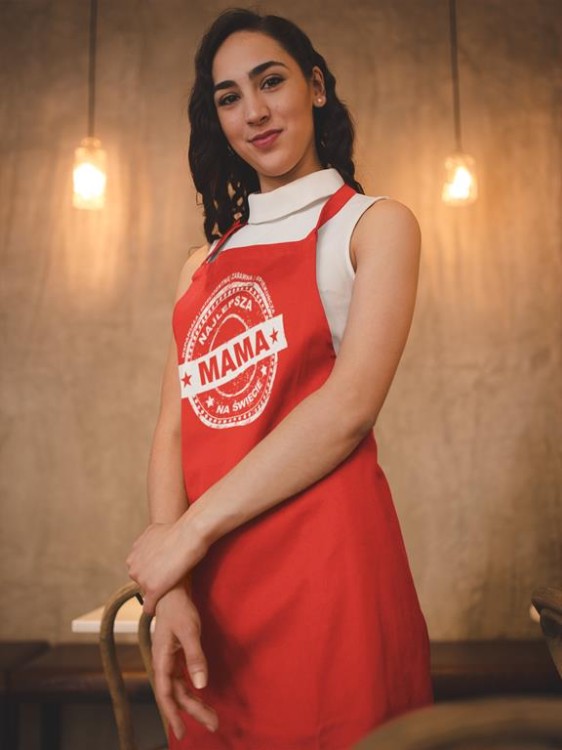 Fartuch dla Mamy na prezent na Dzień Matki Najlepsza Mama na Świecie 3.jpg