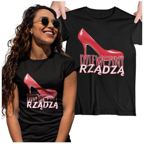 KOSZULKA DLA PRZYJACIÓŁKI NA PREZENT ŚWIĄTECZNY DZIEWCZYNY RZĄDZĄ.jpg